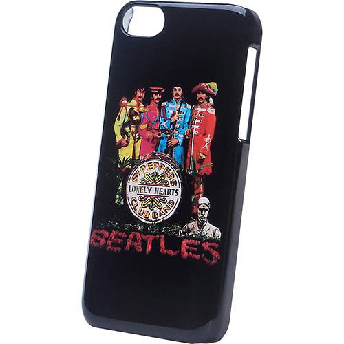 Tamanhos, Medidas e Dimensões do produto Capa para IPhone 5c Policarbonato The Beatles Sgt. Peppers - Customic