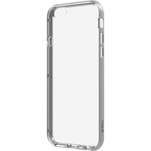Tamanhos, Medidas e Dimensões do produto Capa para IPhone 6 Plus em Acrílico e TPU Prata com Película Fosca - Driftin