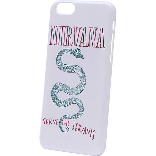 Tamanhos, Medidas e Dimensões do produto Capa para IPhone 6 Plus Policarbonato Nirvana Serve The Servantes - Customic