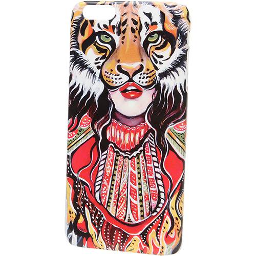 Tamanhos, Medidas e Dimensões do produto Capa para Iphone 6 Policarbonato Felicia Atanasiu Tiger Woman - Customic