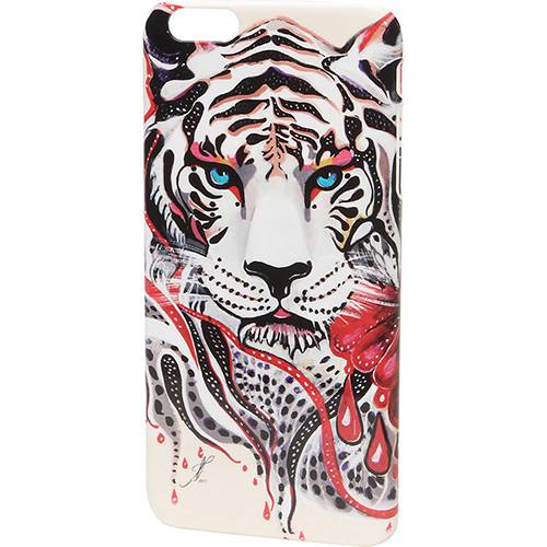 Tamanhos, Medidas e Dimensões do produto Capa para IPhone 6 Policarbonato Felicia Atanasiu White Tiger - Customic