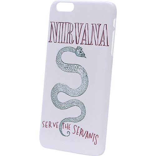 Tamanhos, Medidas e Dimensões do produto Capa para IPhone 6 Policarbonato Nirvana Serve The Servantes - Customic