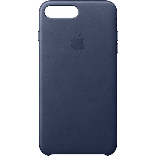 Tamanhos, Medidas e Dimensões do produto Capa para IPhone 7 Plus em Couro Azul Marinho - Apple