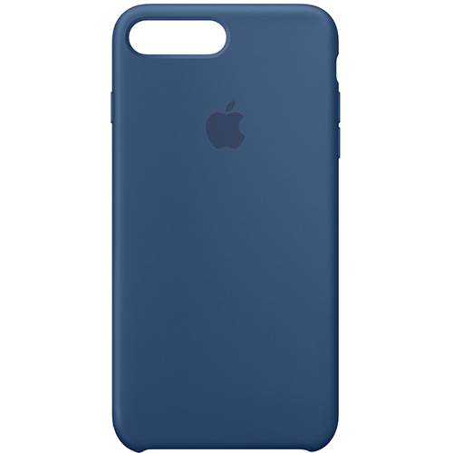 Tamanhos, Medidas e Dimensões do produto Capa para IPhone 7 Plus em Silicone Azul Marinho - Apple