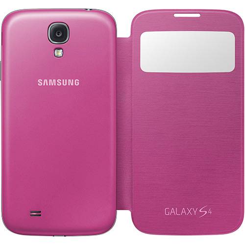 Tamanhos, Medidas e Dimensões do produto Capa para Samsung Galaxy S4 S View Cover Pink