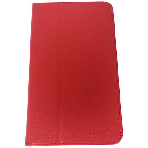Tamanhos, Medidas e Dimensões do produto Capa para Tablet LG 8.3` V500 Vermelha - Full Delta