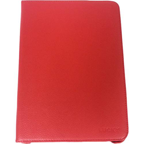 Tamanhos, Medidas e Dimensões do produto Capa para Tablet Samsung 10.1' T520 Galaxy Tab Pro Giratória Vermelha - Full Delta