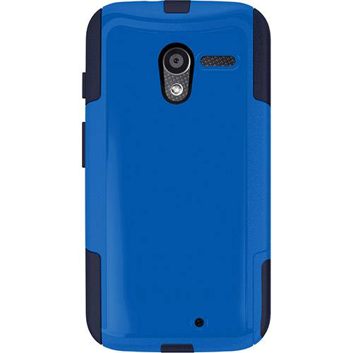 Tamanhos, Medidas e Dimensões do produto Capa Protetora Commuter Azul Claro com Detalhe Azul Escuro Moto X