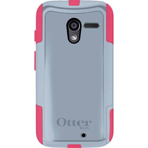 Tamanhos, Medidas e Dimensões do produto Capa Protetora Commuter Cinza com Detalhe Rosa Moto X