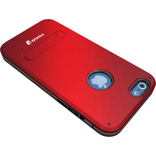 Tamanhos, Medidas e Dimensões do produto Capa Protetora 3 em 1 para IPhone 6 Vermelho - Yogo