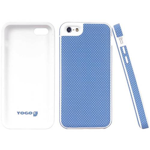 Tamanhos, Medidas e Dimensões do produto Capa Protetora em TPU para IPhone 5C Azul - Yogo