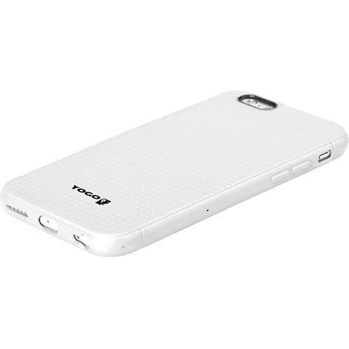 Tamanhos, Medidas e Dimensões do produto Capa Protetora em TPU para IPhone 6 Plus Branca Acompanha Película