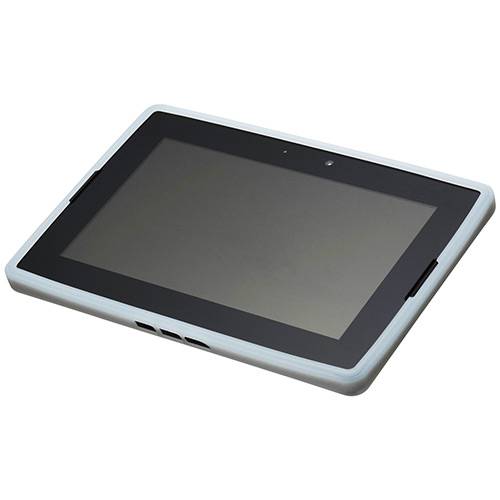 Tamanhos, Medidas e Dimensões do produto Capa Protetora P/ Playbook em Silicone Branca - Blackberry
