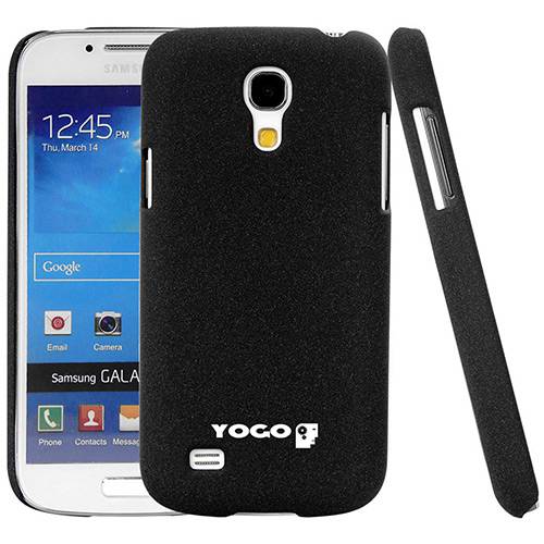 Tamanhos, Medidas e Dimensões do produto Capa Protetora para Galaxy S4 Mini Sand Preta - Yogo