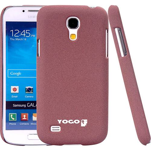 Tamanhos, Medidas e Dimensões do produto Capa Protetora para Galaxy S4 Mini Sand Rosa - Yogo