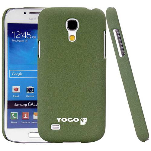 Tamanhos, Medidas e Dimensões do produto Capa Protetora para Galaxy S4 Mini Sand Verde - Yogo