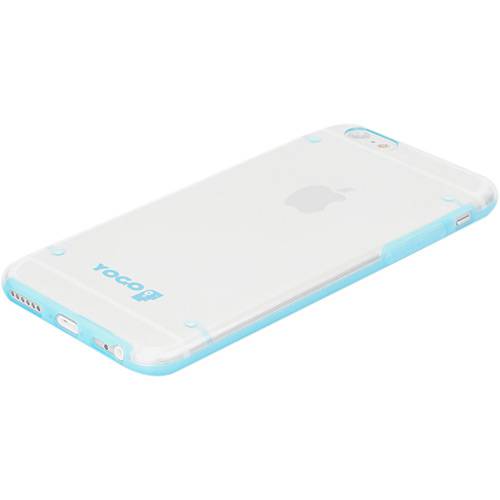 Tamanhos, Medidas e Dimensões do produto Capa Protetora para IPhone 6 Dois Tons Azul - Yogo