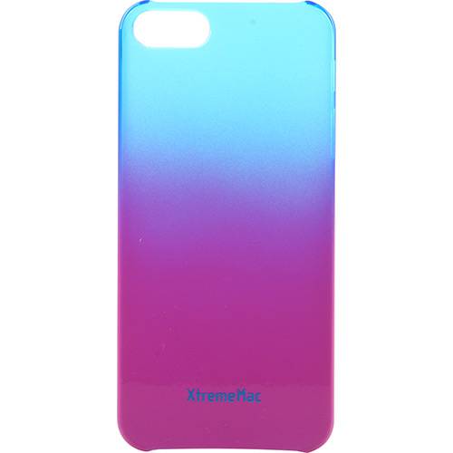 Tamanhos, Medidas e Dimensões do produto Capa Rígida para IPhone 5 Xtrememac Fade Azul