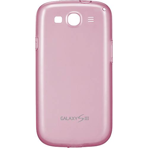 Tamanhos, Medidas e Dimensões do produto Capa Samsung Protetora TPU Galaxy SIII Pink