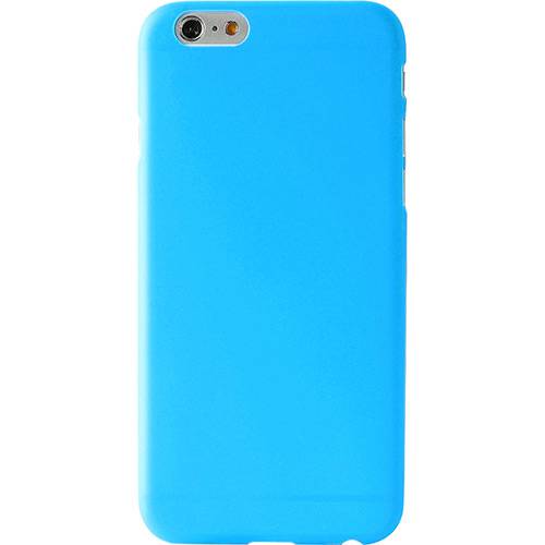 Tamanhos, Medidas e Dimensões do produto Capa Ultra Fina 0,3 para IPhone 6 Plus com Película Protetora Azul - Puro