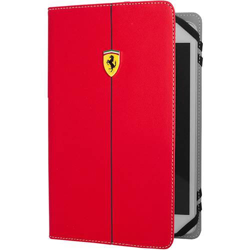 Tamanhos, Medidas e Dimensões do produto Capa Universal para IPad/Tablet 7-8 Scuderia Ferrari Vermelha