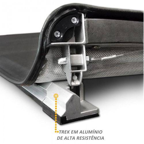 Tamanhos, Medidas e Dimensões do produto Capota Maritima Fiat Fiorino Longa - Modelo Trek Aluminio