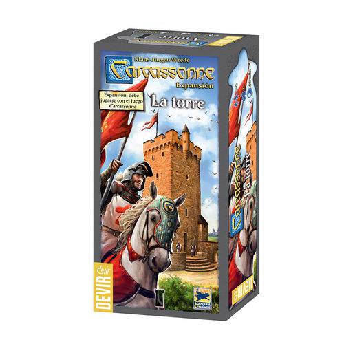 Tamanhos, Medidas e Dimensões do produto Carcassonne a Torre Expansão 2ª Edição