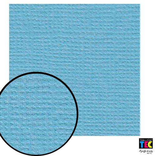 Tamanhos, Medidas e Dimensões do produto Cardstock Texturizado Toke e Crie Azul Mar - 9688 - Pcar026