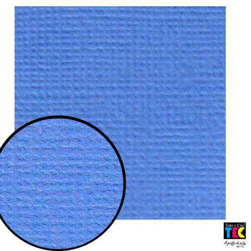 Tamanhos, Medidas e Dimensões do produto Cardstock Texturizado Toke e Crie Azul Onda - 8405 - Pcar024