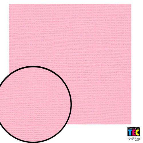 Tamanhos, Medidas e Dimensões do produto Cardstock Texturizado Toke e Crie Rosa Pastel - 9690 - Pcar028