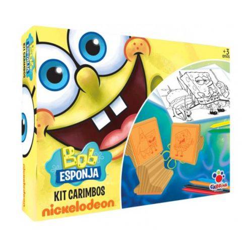 Tamanhos, Medidas e Dimensões do produto Carimbos Bob Esponja Nickelodeon - Ciabrink