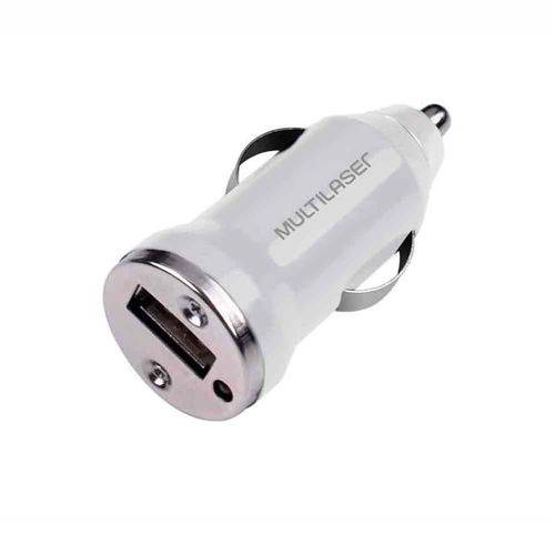 Tamanhos, Medidas e Dimensões do produto Carregador Automotivo USB Smartogo Multilaser - CB107 Branco