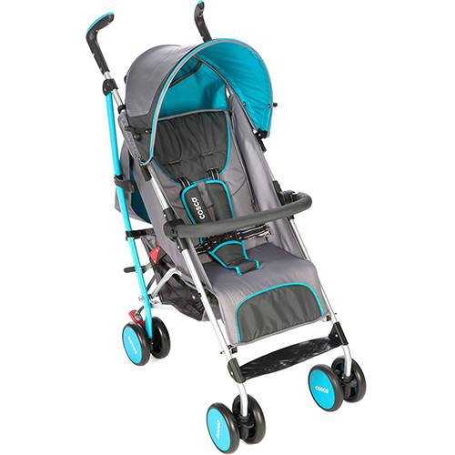 Tamanhos, Medidas e Dimensões do produto Carrinho de Bebê Umbrella Ride Cosco Azul Aqua