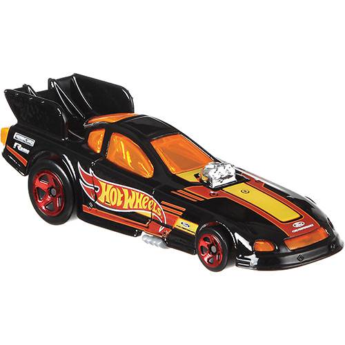 Tamanhos, Medidas e Dimensões do produto Carrinho Hot Wheels Mustang Racing DJK84 09 Mustang Funny Car DJK89 - Mattel