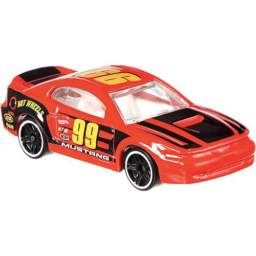 Tamanhos, Medidas e Dimensões do produto Carrinho Hot WheelsMustang Racing DJK84 99 Mustang DJK88 - Mattel