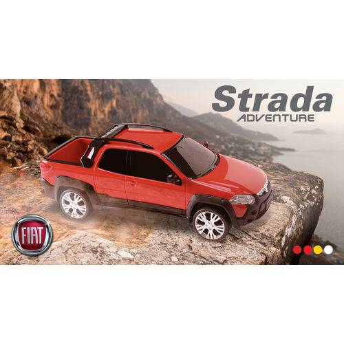 Tamanhos, Medidas e Dimensões do produto Carrinho Pick-up Fiat Strada Adventure - Roma Brinquedos