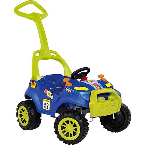 Tamanhos, Medidas e Dimensões do produto Carrinho Smart Passeio e Pedal Azul - Brinquedos Bandeirante