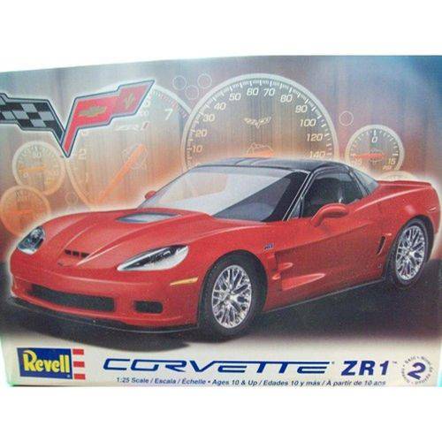 Tamanhos, Medidas e Dimensões do produto Carro Chevy Corvette Zr-1 - Revell Americana