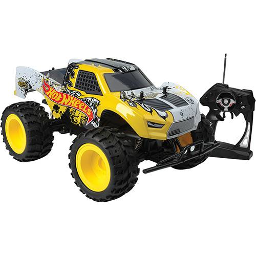 Tamanhos, Medidas e Dimensões do produto Carro com Controle Remoto Monster Truck Hot Wheels Candide