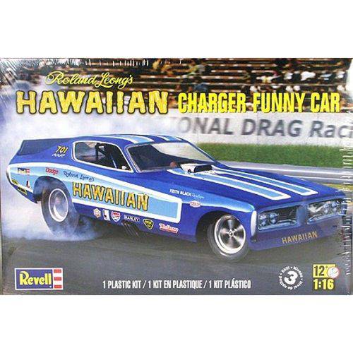 Tamanhos, Medidas e Dimensões do produto Carro Dragster Hawaiian Charger Funny Car - Revell Americana