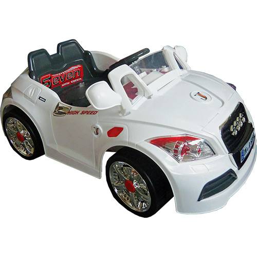 Tamanhos, Medidas e Dimensões do produto Carro Elétrico Esporte Infantil Branco - BelFix