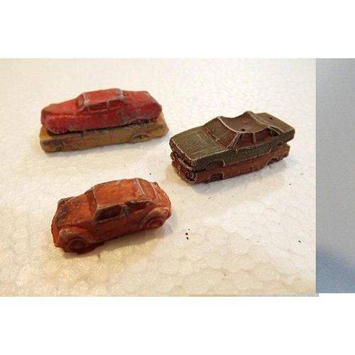 Tamanhos, Medidas e Dimensões do produto Carros Abandonados - Ho - Modelo 2 - Arsenal Hobby