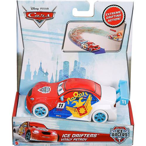 Tamanhos, Medidas e Dimensões do produto Carros Ice Racers Drifters Vitaly Petrov - Mattel
