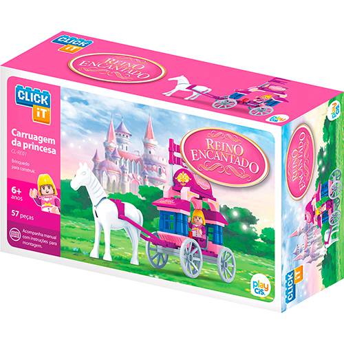 Tamanhos, Medidas e Dimensões do produto Carruagem da Princesa - Play Cis