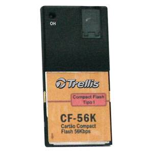 Tamanhos, Medidas e Dimensões do produto Cartão Compact Flash Fax-Modem 56K - Trellis