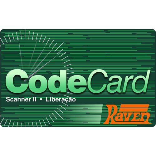 Tamanhos, Medidas e Dimensões do produto Cartão de Liberação de Software Codecard - Raven