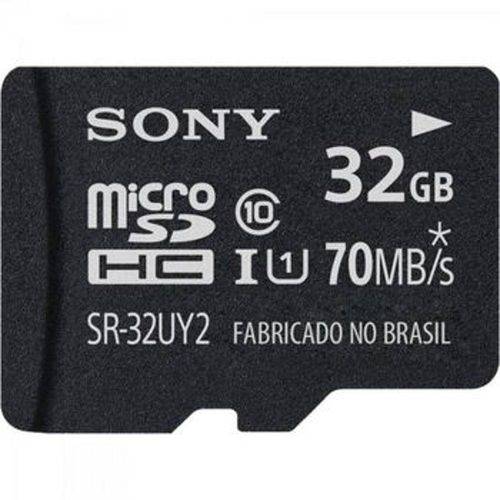 Tamanhos, Medidas e Dimensões do produto Cartão de Memória 32GB Micro SDHC com Adaptador CLASSE 10 SR-32UY2 SONY