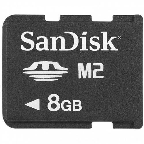 Tamanhos, Medidas e Dimensões do produto Cartão de Memória Memory Stick Micro M2 Sandisk 8gb