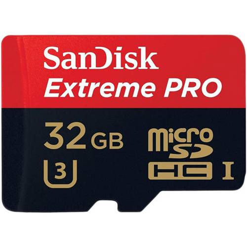 Tamanhos, Medidas e Dimensões do produto Cartão de Memória Micro SD 32GB Extreme Pro - SanDisk