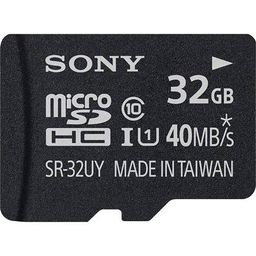 Tamanhos, Medidas e Dimensões do produto Cartão de Memória Micro SD 32GB - Sony